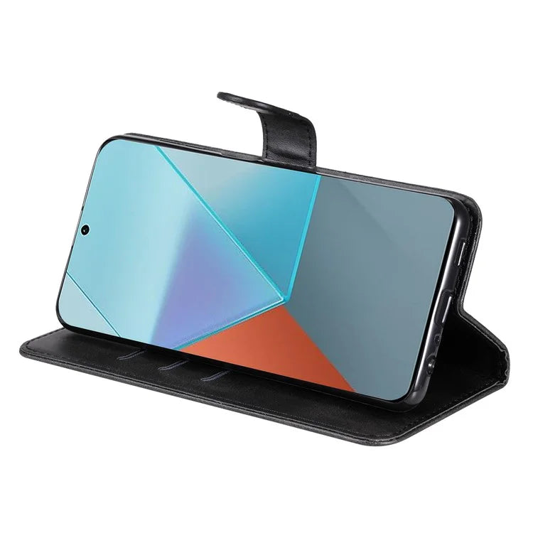 For Xiaomi Redmi Note 13 Pro 5G / Poco X6 5G Case Leather Phone Cover Zipper Wallet Stand