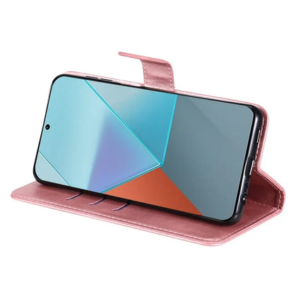 For Xiaomi Redmi Note 13 Pro 5G / Poco X6 5G Case Leather Phone Cover Zipper Wallet Stand