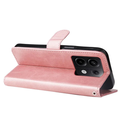 For Xiaomi Redmi Note 13 Pro 5G / Poco X6 5G Case Leather Phone Cover Zipper Wallet Stand