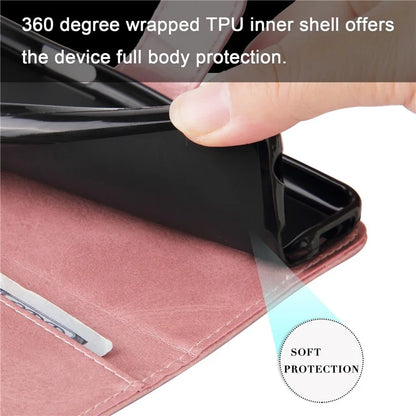 For Xiaomi Redmi Note 13 Pro 5G / Poco X6 5G Case Leather Phone Cover Zipper Wallet Stand