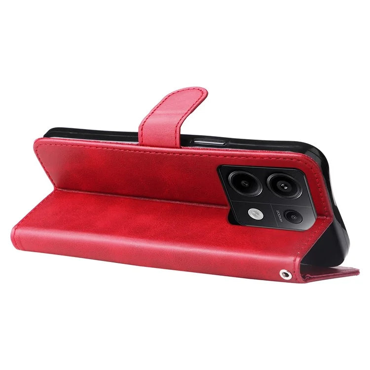 For Xiaomi Redmi Note 13 Pro 5G / Poco X6 5G Case Leather Phone Cover Zipper Wallet Stand