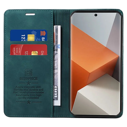 BETOPNICE 003 for Xiaomi Redmi Note 13 Pro+ 5G Wallet Case RFID Blocking Leather Cover