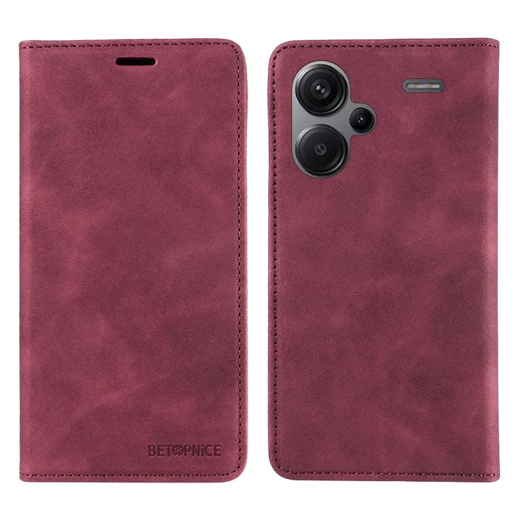 BETOPNICE 003 for Xiaomi Redmi Note 13 Pro+ 5G Wallet Case RFID Blocking Leather Cover
