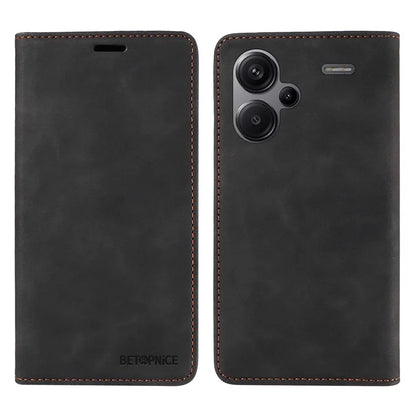 BETOPNICE 003 for Xiaomi Redmi Note 13 Pro+ 5G Wallet Case RFID Blocking Leather Cover