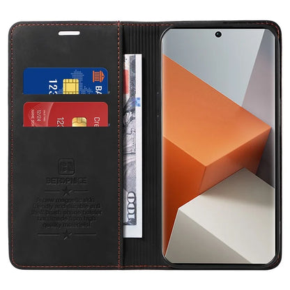 BETOPNICE 003 for Xiaomi Redmi Note 13 Pro+ 5G Wallet Case RFID Blocking Leather Cover