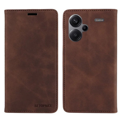 BETOPNICE 003 for Xiaomi Redmi Note 13 Pro+ 5G Wallet Case RFID Blocking Leather Cover