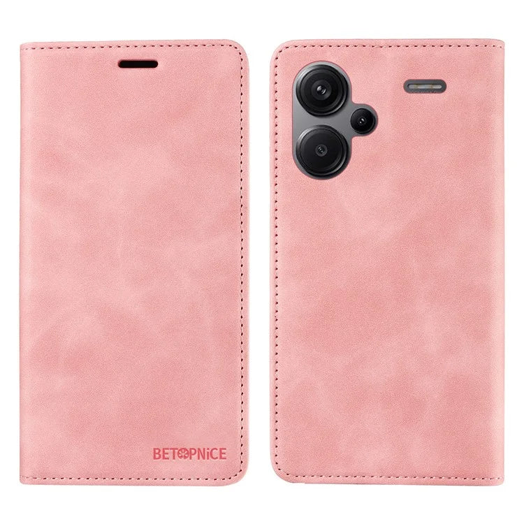 BETOPNICE 003 for Xiaomi Redmi Note 13 Pro+ 5G Wallet Case RFID Blocking Leather Cover