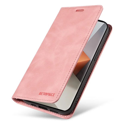 BETOPNICE 003 for Xiaomi Redmi Note 13 Pro+ 5G Wallet Case RFID Blocking Leather Cover