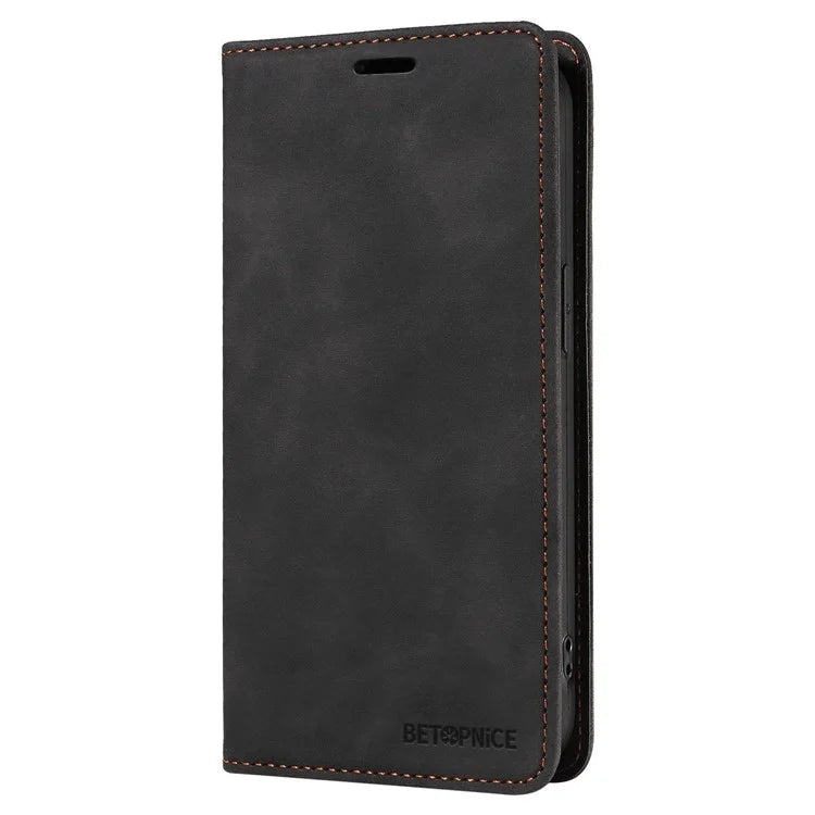 BETOPNICE 003 for Xiaomi Redmi Note 13 5G Leather Case RFID Blocking Stand Wallet