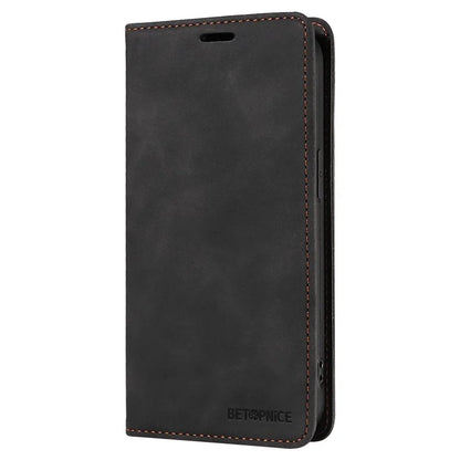 BETOPNICE 003 for Xiaomi Redmi Note 13 5G Leather Case RFID Blocking Stand Wallet