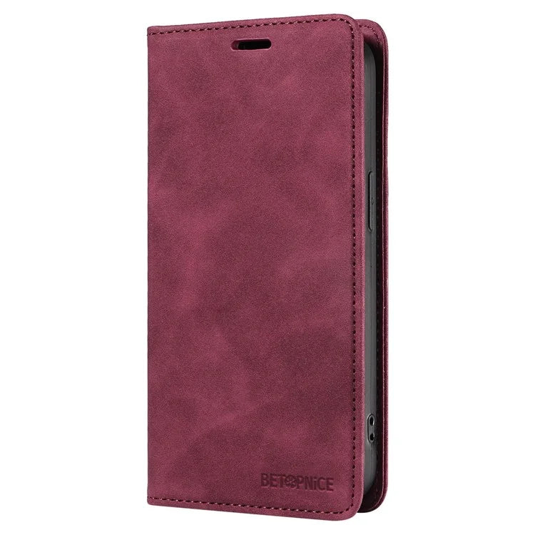 BETOPNICE 003 for Xiaomi Redmi Note 13 5G Leather Case RFID Blocking Stand Wallet