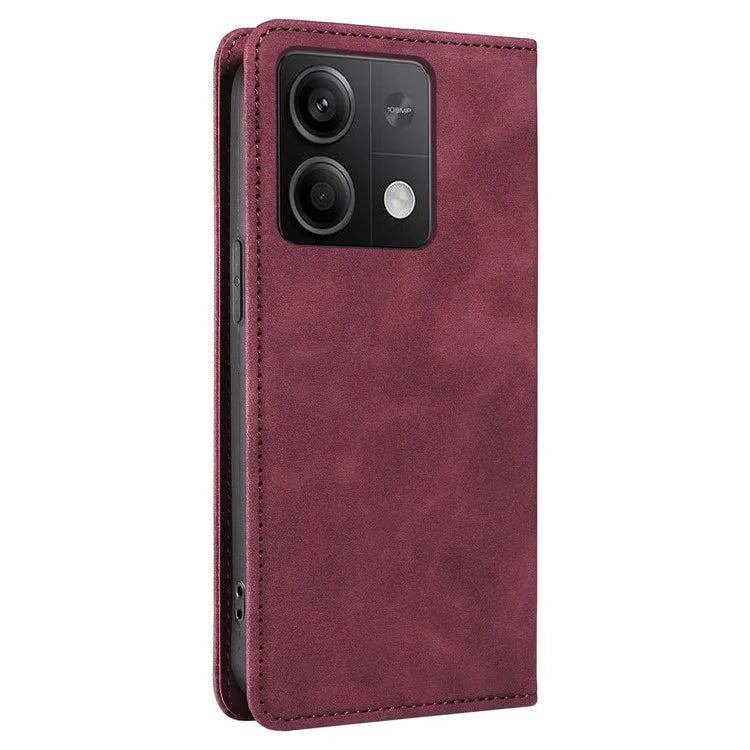 BETOPNICE 003 for Xiaomi Redmi Note 13 5G Leather Case RFID Blocking Stand Wallet