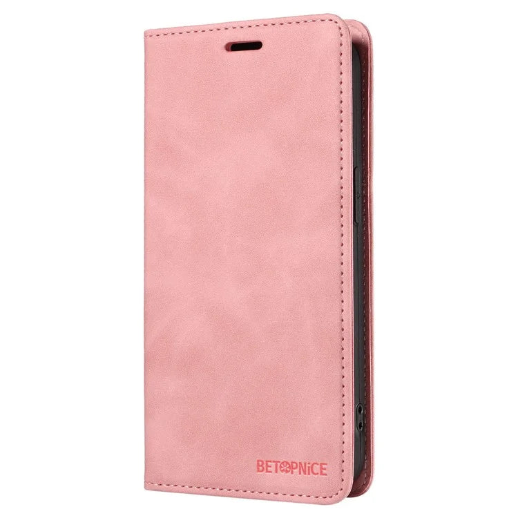 BETOPNICE 003 for Xiaomi Redmi Note 13 5G Leather Case RFID Blocking Stand Wallet