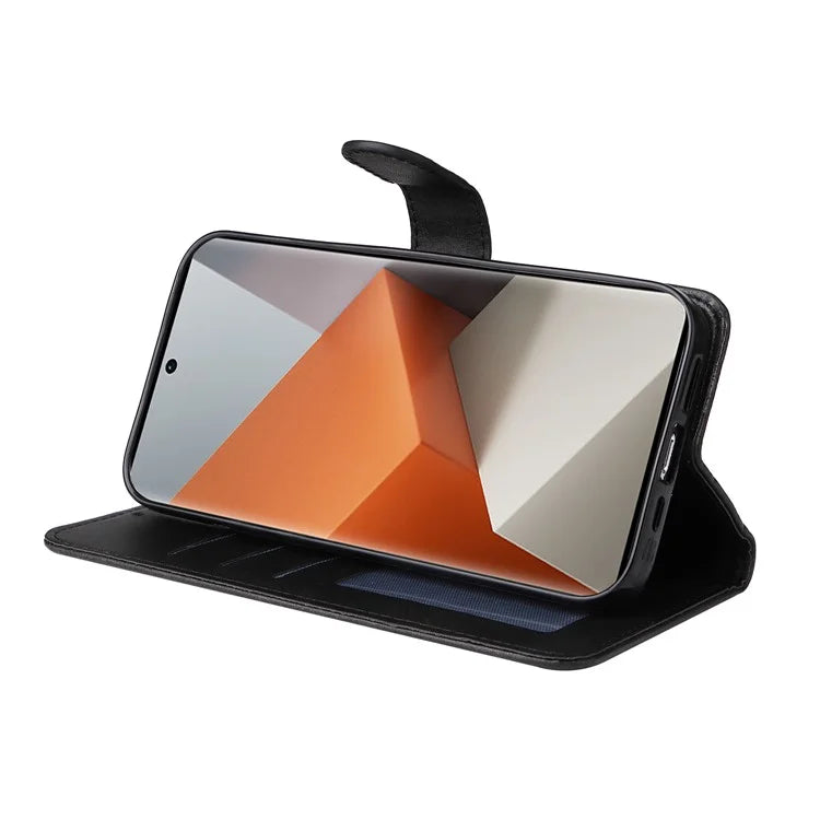 For Xiaomi Redmi Note 13 Pro+ 5G Leather Case Stand Cover Card Holder with Strap
