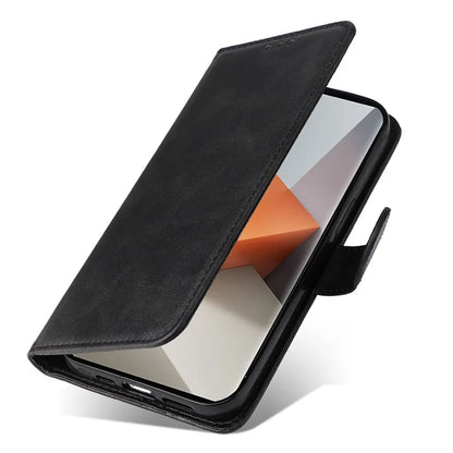 For Xiaomi Redmi Note 13 Pro+ 5G Leather Case Stand Cover Card Holder with Strap
