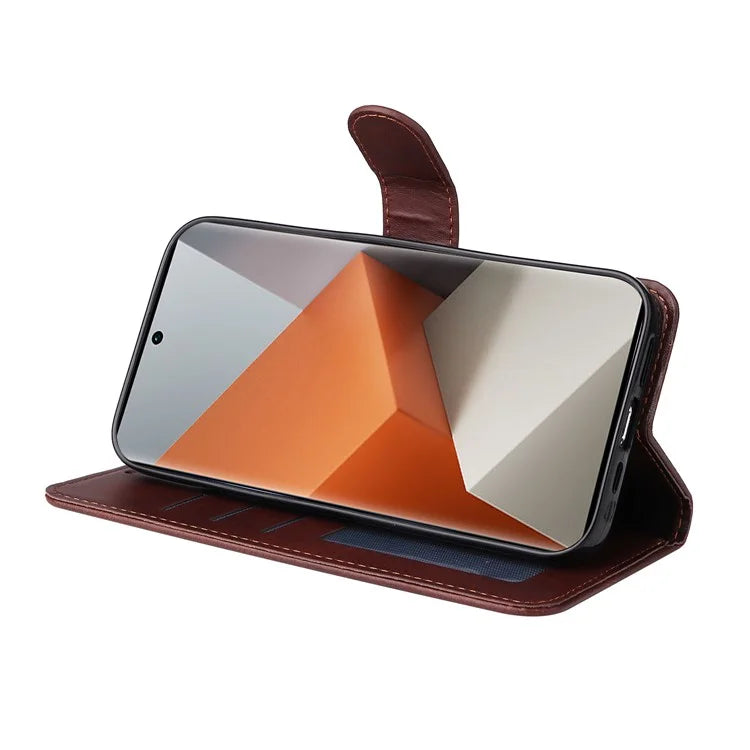 For Xiaomi Redmi Note 13 Pro+ 5G Leather Case Stand Cover Card Holder with Strap