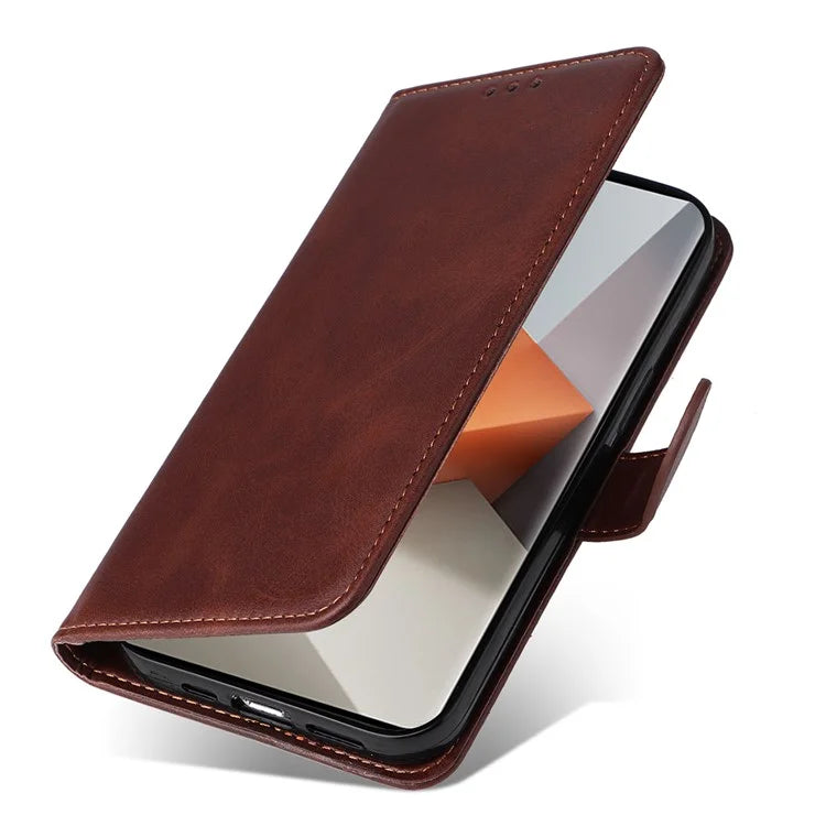For Xiaomi Redmi Note 13 Pro+ 5G Leather Case Stand Cover Card Holder with Strap