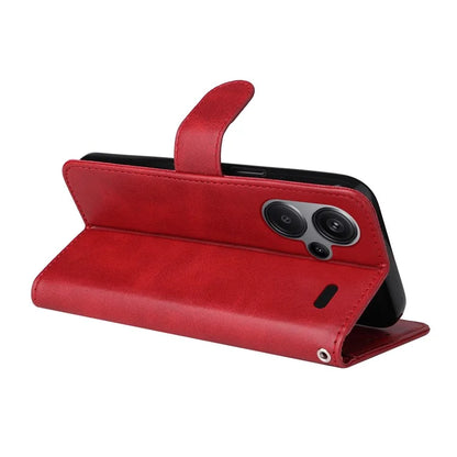 For Xiaomi Redmi Note 13 Pro+ 5G Leather Case Stand Cover Card Holder with Strap