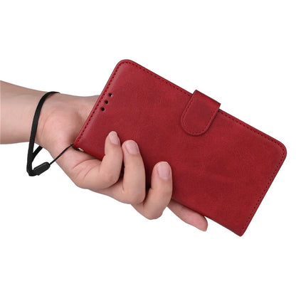 For Xiaomi Redmi Note 13 Pro+ 5G Leather Case Stand Cover Card Holder with Strap