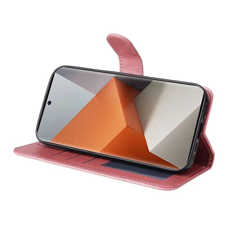 For Xiaomi Redmi Note 13 Pro+ 5G Leather Case Stand Cover Card Holder with Strap