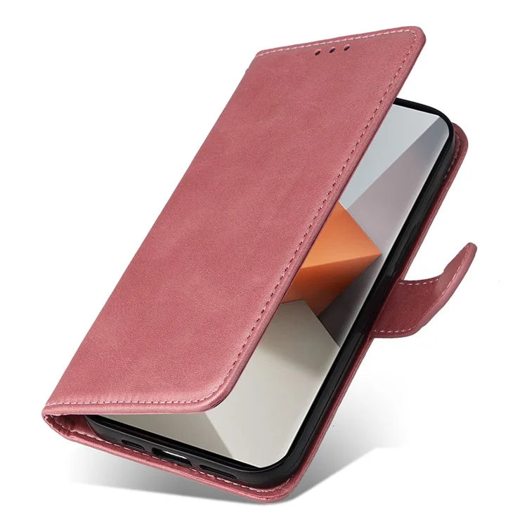 For Xiaomi Redmi Note 13 Pro+ 5G Leather Case Stand Cover Card Holder with Strap