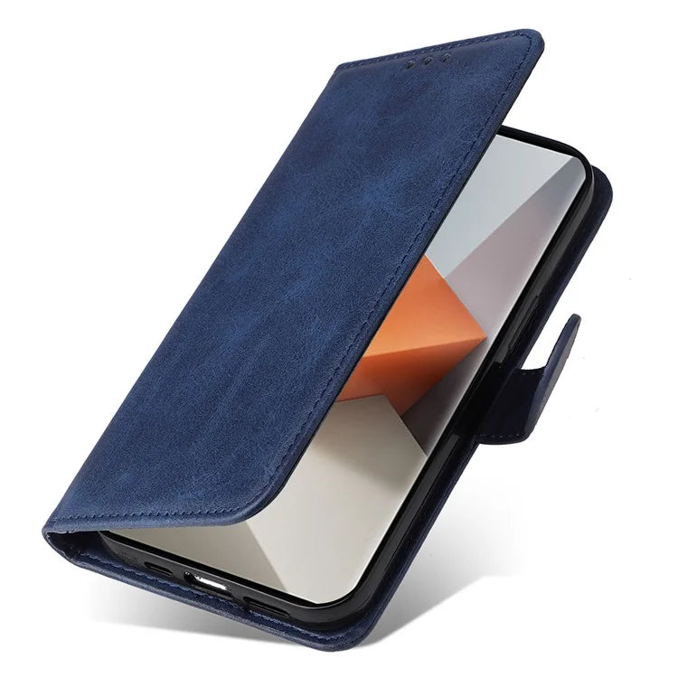 For Xiaomi Redmi Note 13 Pro+ 5G Leather Case Stand Cover Card Holder with Strap