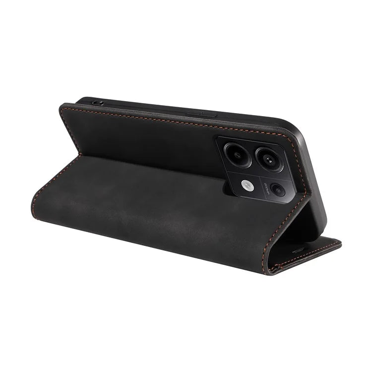BETOPNICE 003 for Xiaomi Redmi Note 13 Pro 5G Case RFID Blocking Leather Cover with Card Holder