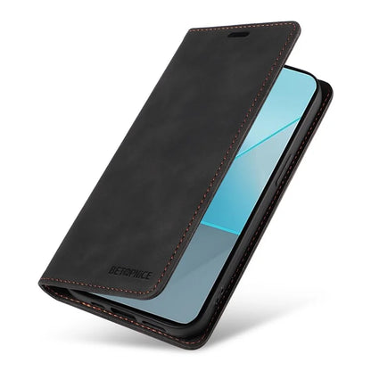 BETOPNICE 003 for Xiaomi Redmi Note 13 Pro 5G Case RFID Blocking Leather Cover with Card Holder