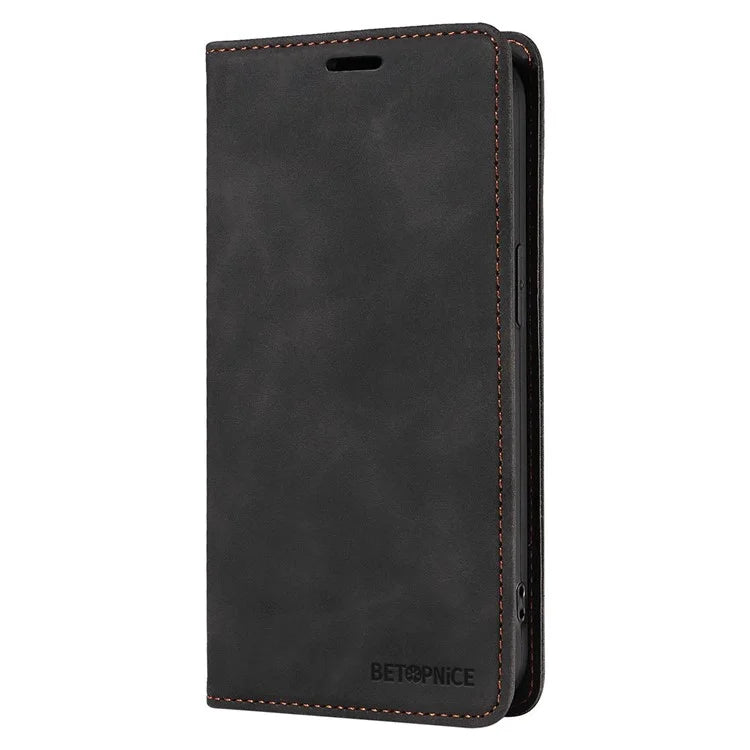 BETOPNICE 003 for Xiaomi Redmi Note 13 Pro 5G Case RFID Blocking Leather Cover with Card Holder