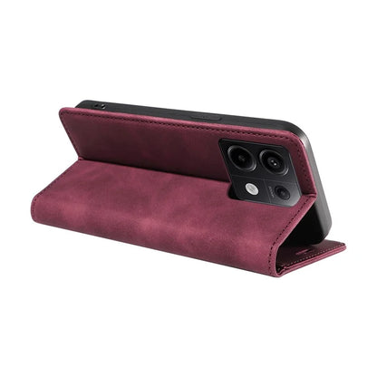 BETOPNICE 003 for Xiaomi Redmi Note 13 Pro 5G Case RFID Blocking Leather Cover with Card Holder