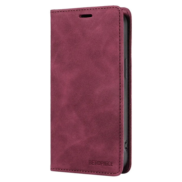 BETOPNICE 003 for Xiaomi Redmi Note 13 Pro 5G Case RFID Blocking Leather Cover with Card Holder