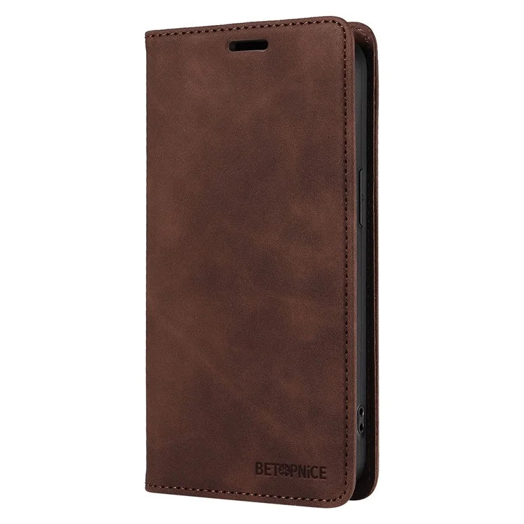 BETOPNICE 003 for Xiaomi Redmi Note 13 Pro 5G Case RFID Blocking Leather Cover with Card Holder