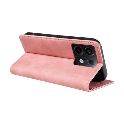 BETOPNICE 003 for Xiaomi Redmi Note 13 Pro 5G Case RFID Blocking Leather Cover with Card Holder