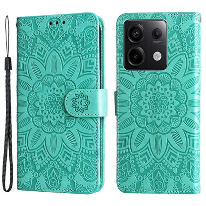For Xiaomi Redmi Note 13 Pro 5G / Poco X6 5G Wallet Case with Strap Leather Phone Cover Stand