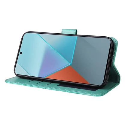 For Xiaomi Redmi Note 13 Pro 5G / Poco X6 5G Wallet Case with Strap Leather Phone Cover Stand