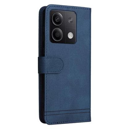 For Xiaomi Redmi Note 13 5G Case Skin-Feel Leather Phone Wallet Stand Cover