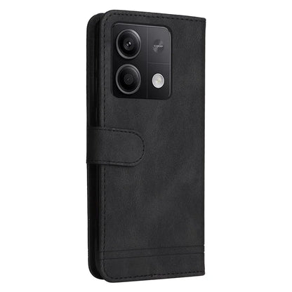 For Xiaomi Redmi Note 13 5G Case Skin-Feel Leather Phone Wallet Stand Cover