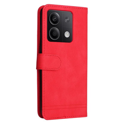 For Xiaomi Redmi Note 13 5G Case Skin-Feel Leather Phone Wallet Stand Cover
