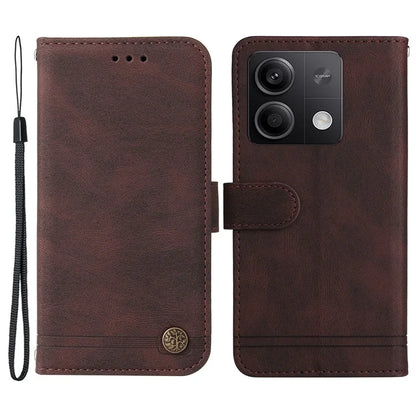 For Xiaomi Redmi Note 13 5G Case Skin-Feel Leather Phone Wallet Stand Cover