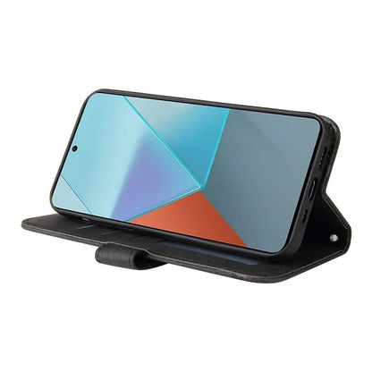 For Xiaomi Redmi Note 13 Pro 5G / Poco X6 5G Leather Case with Strap Phone Wallet Stand Cover