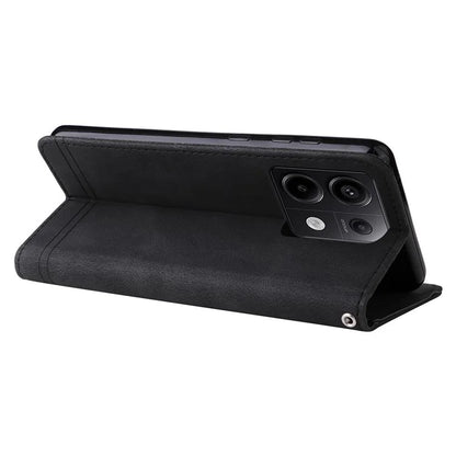 For Xiaomi Redmi Note 13 Pro 5G / Poco X6 5G Leather Case with Strap Phone Wallet Stand Cover