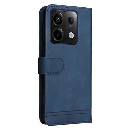 For Xiaomi Redmi Note 13 Pro 5G / Poco X6 5G Leather Case with Strap Phone Wallet Stand Cover
