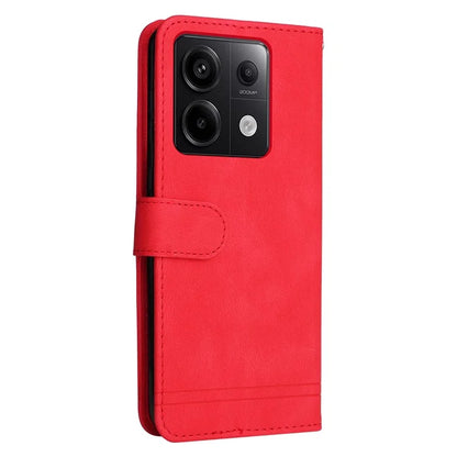 For Xiaomi Redmi Note 13 Pro 5G / Poco X6 5G Leather Case with Strap Phone Wallet Stand Cover