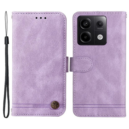 For Xiaomi Redmi Note 13 Pro 5G / Poco X6 5G Leather Case with Strap Phone Wallet Stand Cover