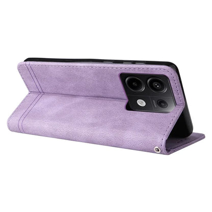 For Xiaomi Redmi Note 13 Pro 5G / Poco X6 5G Leather Case with Strap Phone Wallet Stand Cover