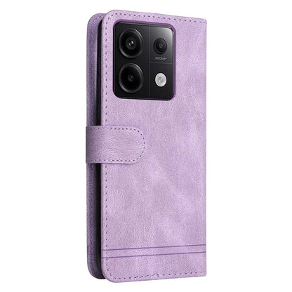 For Xiaomi Redmi Note 13 Pro 5G / Poco X6 5G Leather Case with Strap Phone Wallet Stand Cover