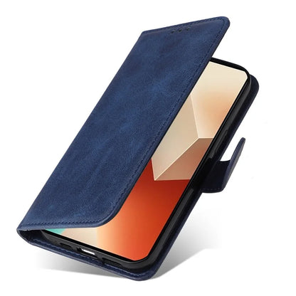 For Xiaomi Redmi Note 13 5G Case Stand Leather Phone Cover Wallet with Strap