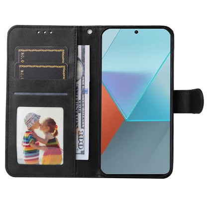 For Xiaomi Redmi Note 13 Pro 5G / Poco X6 5G Case with Strap Leather Phone Cover Wallet Stand