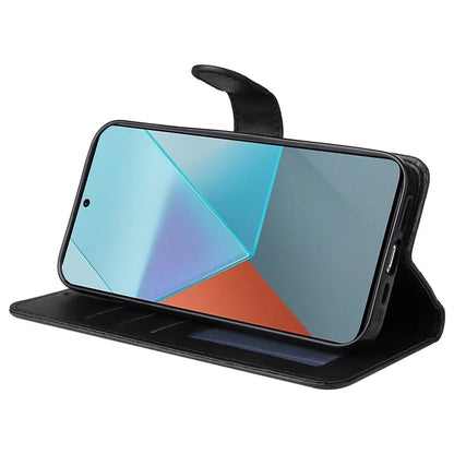 For Xiaomi Redmi Note 13 Pro 5G / Poco X6 5G Case with Strap Leather Phone Cover Wallet Stand