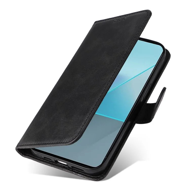 For Xiaomi Redmi Note 13 Pro 5G / Poco X6 5G Case with Strap Leather Phone Cover Wallet Stand
